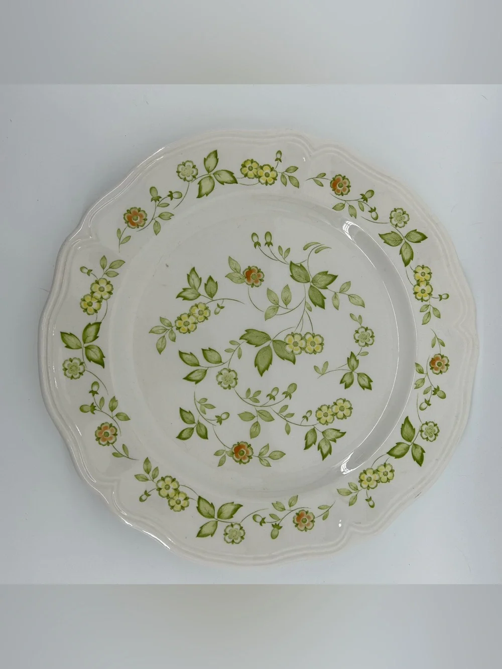 Petite Flora Ironstone serving platter